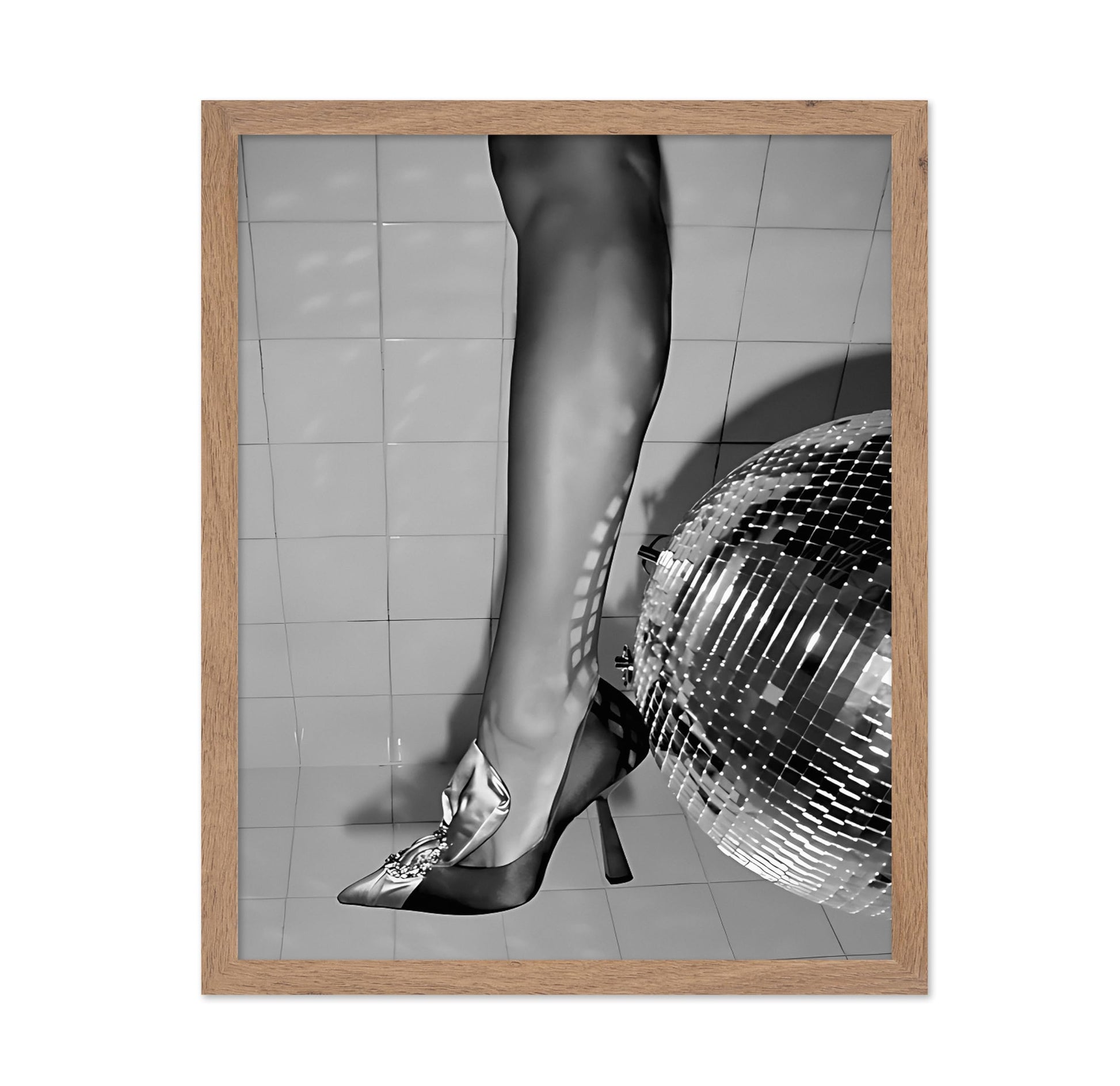 Heels & Disco Ball