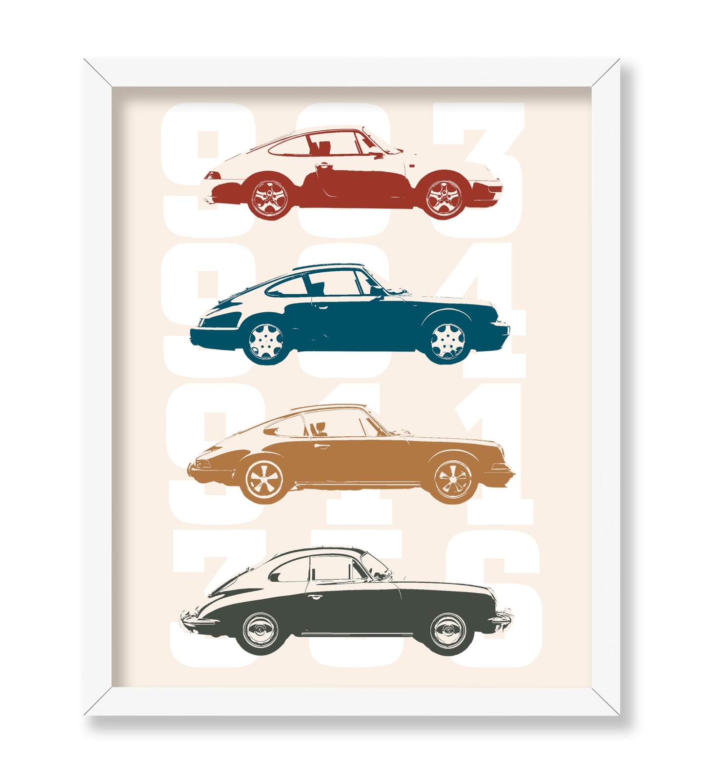 Classic Cars Silhouette