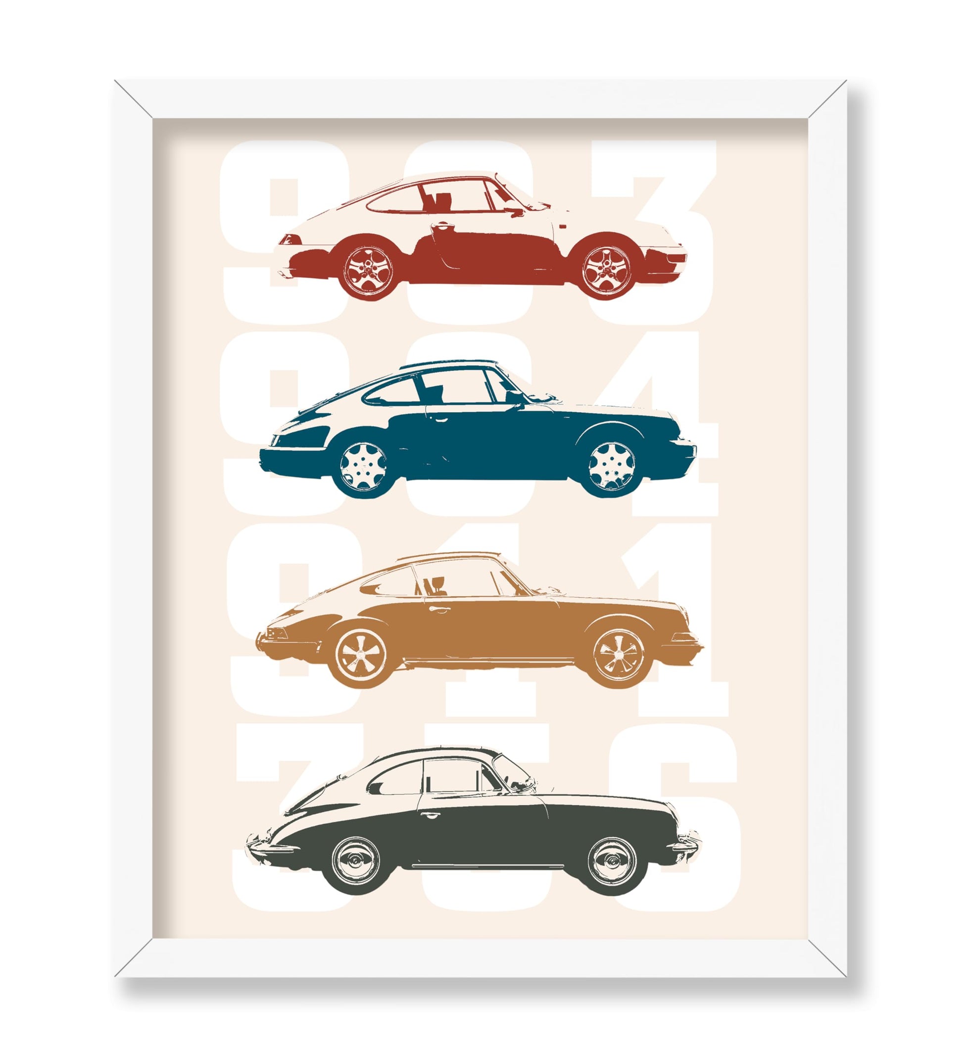 Classic Cars Silhouette