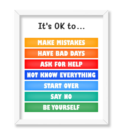 It's OK To Make Mistakes No2
