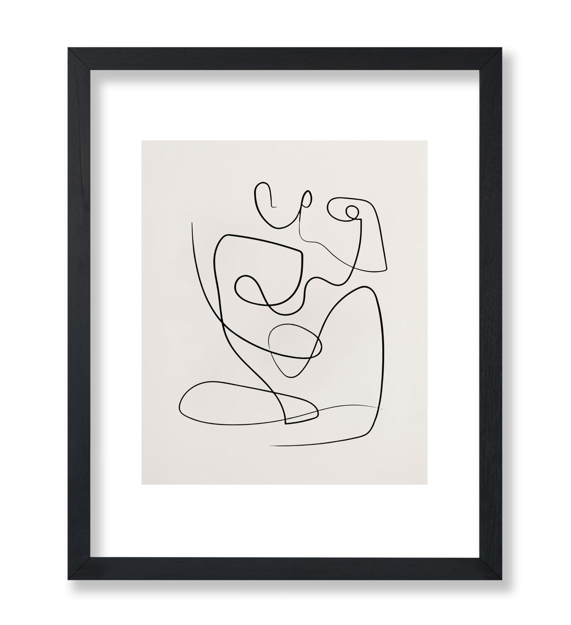 Woman Figure Line Drawing