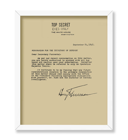 Memorandum For The Secretary
