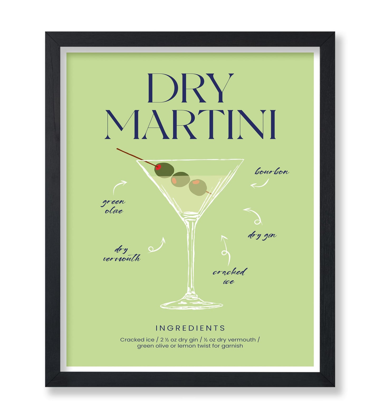 Dry Martini Cocktail Recipe