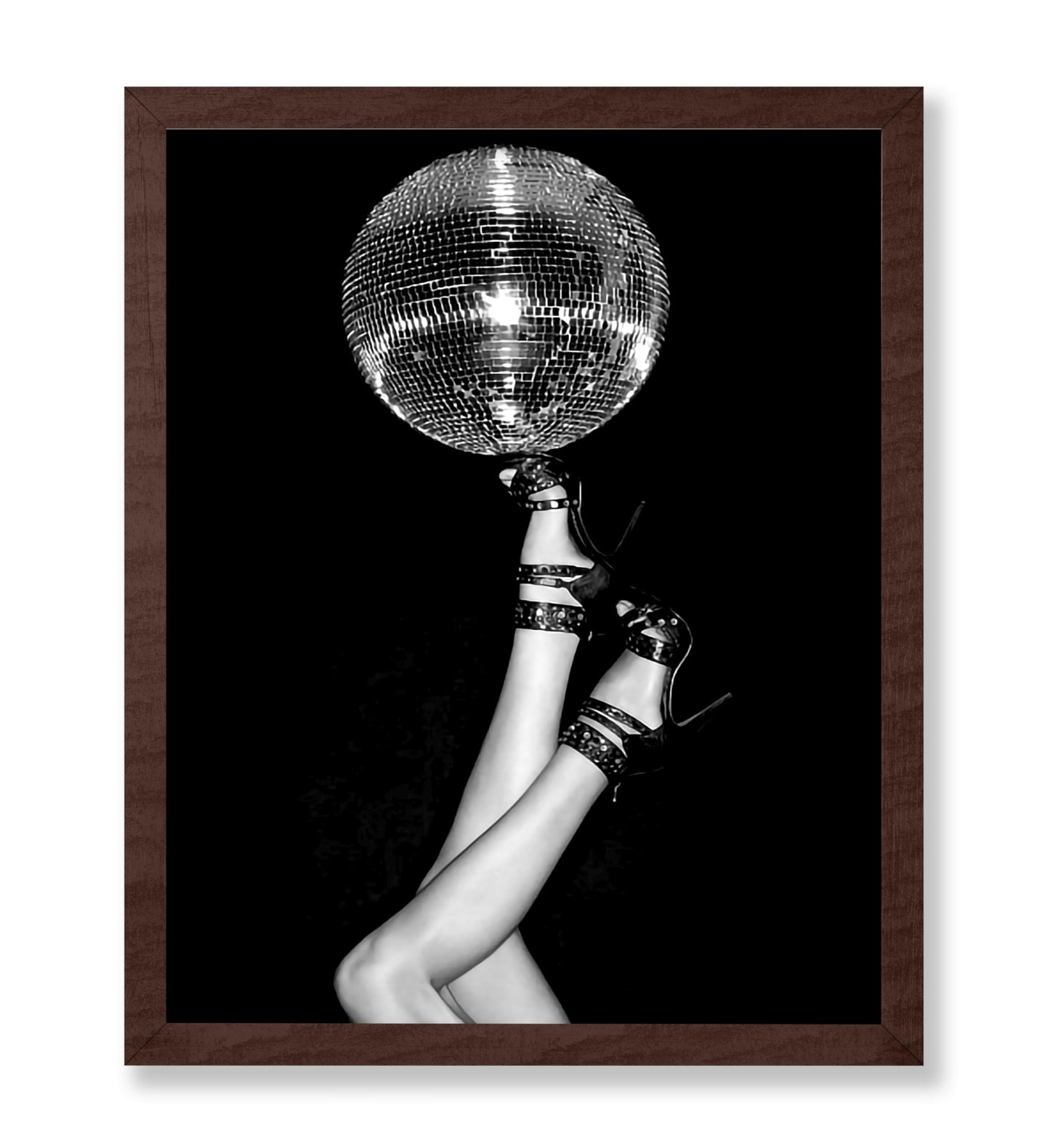 Disco Ball on High Heels