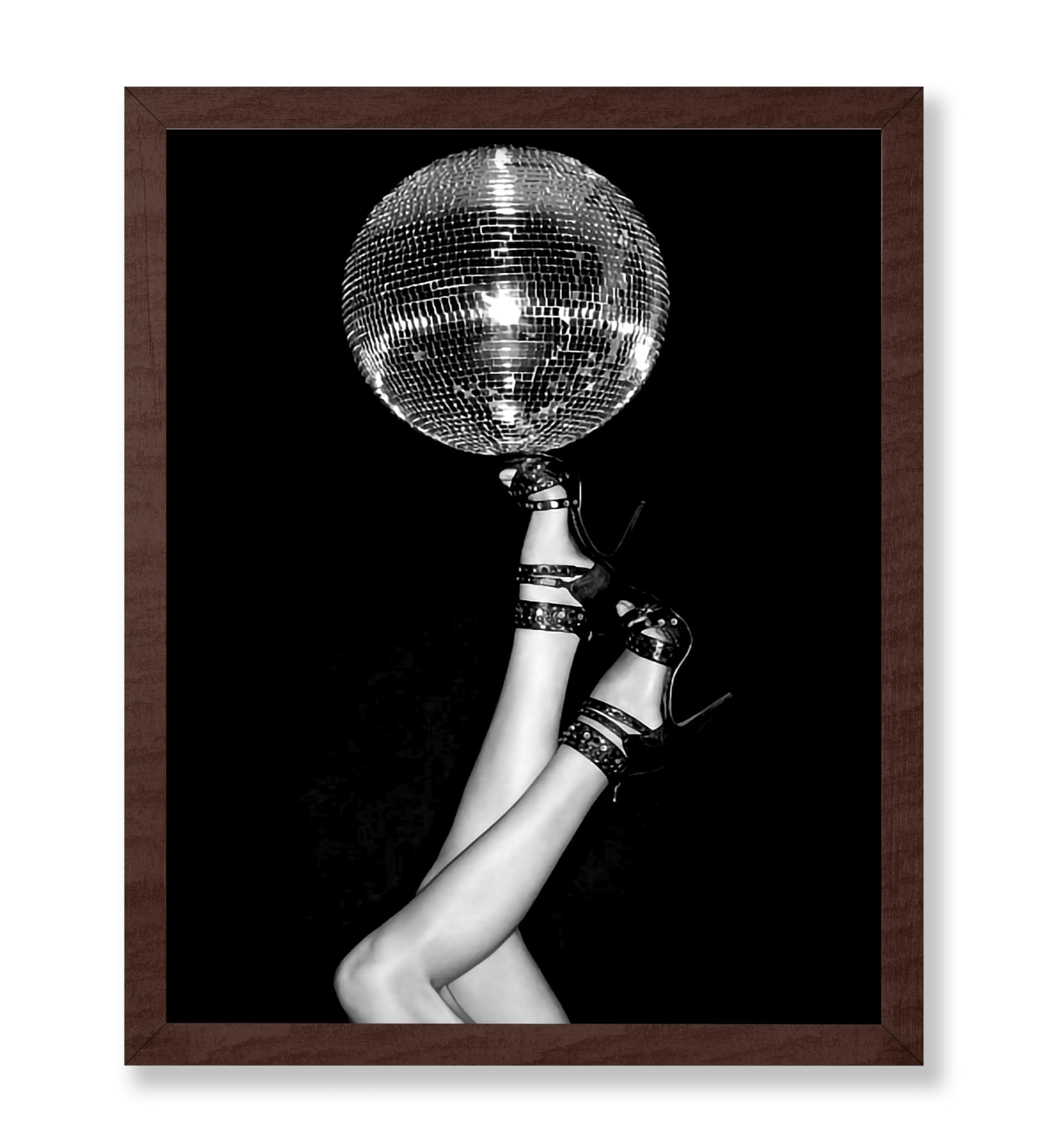 Disco Ball on High Heels