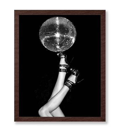 Disco Ball on High Heels