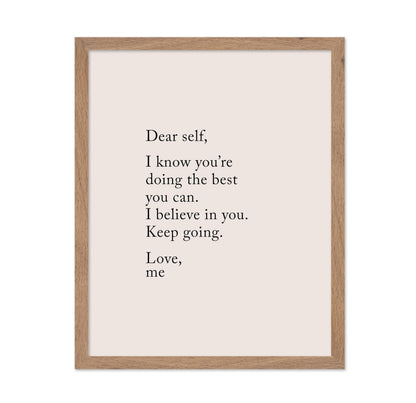 I Believe In You Keep Going