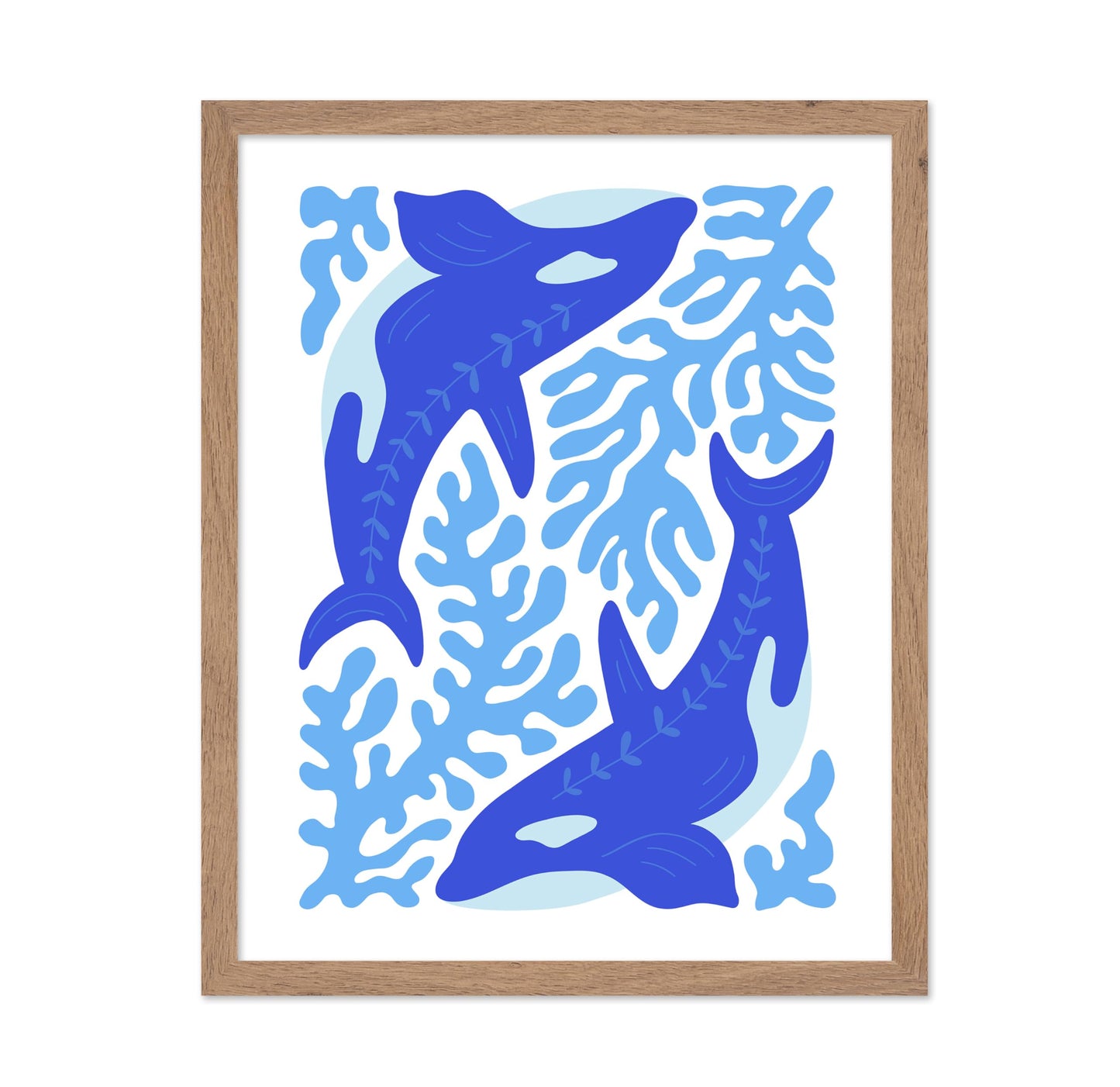Groovy Blue Orcas