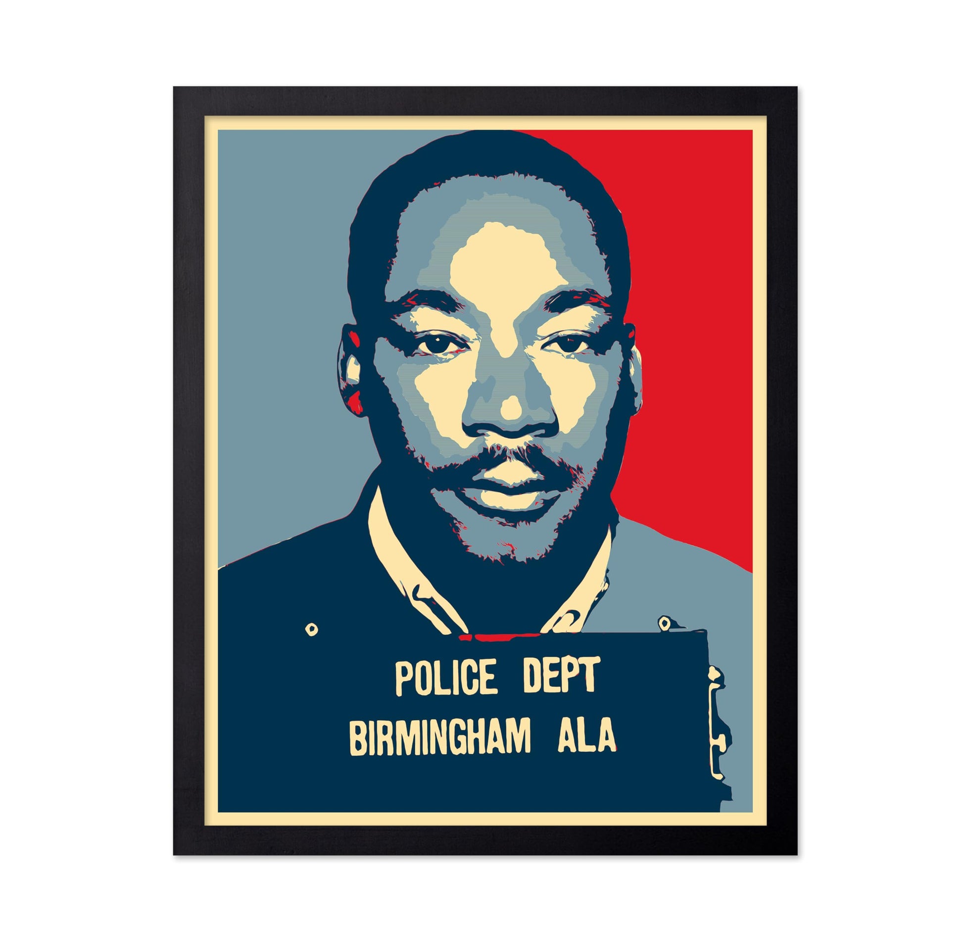 Martin Luther King Mugshot No1