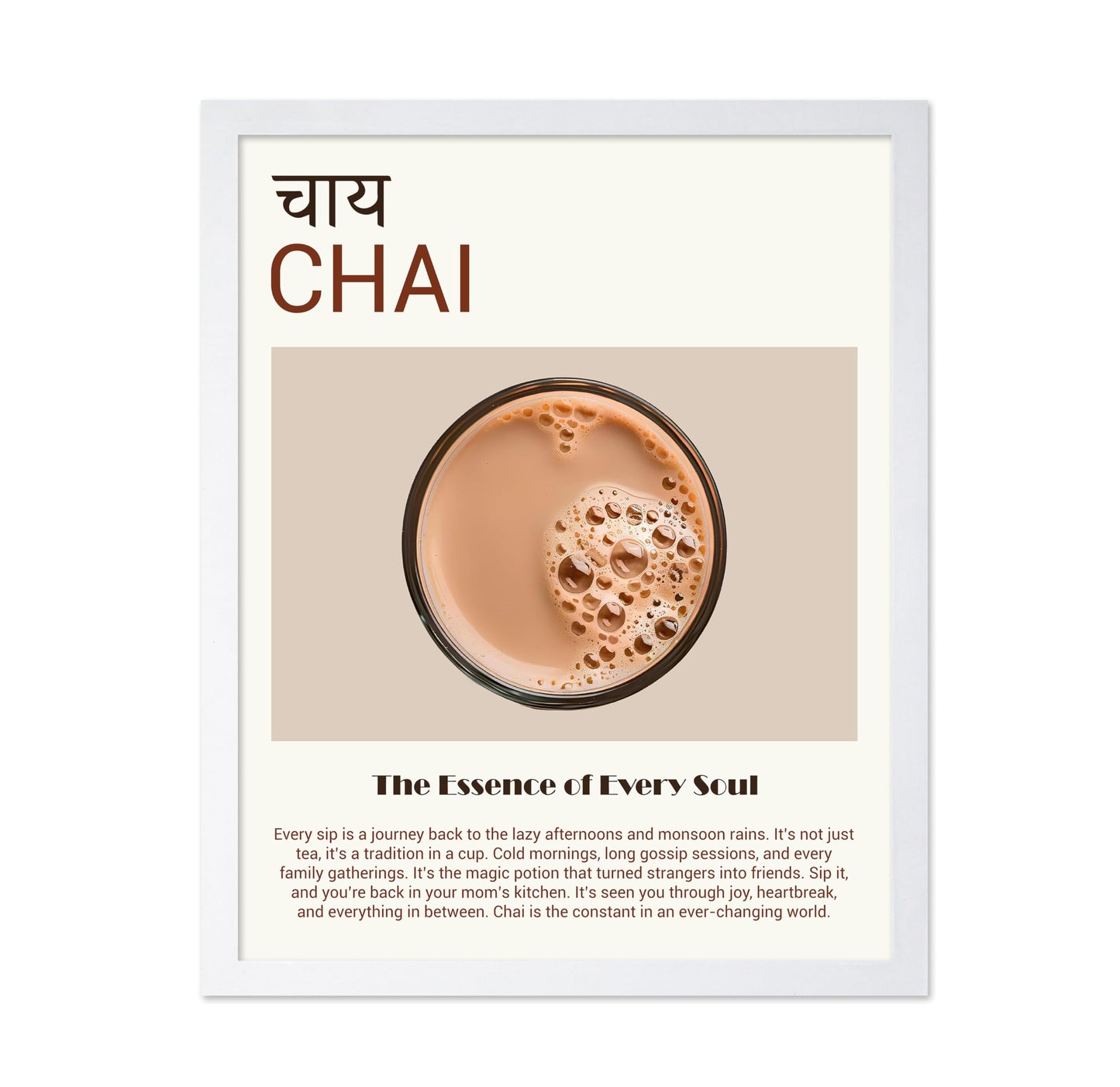Chai - The Essence of Every Soul