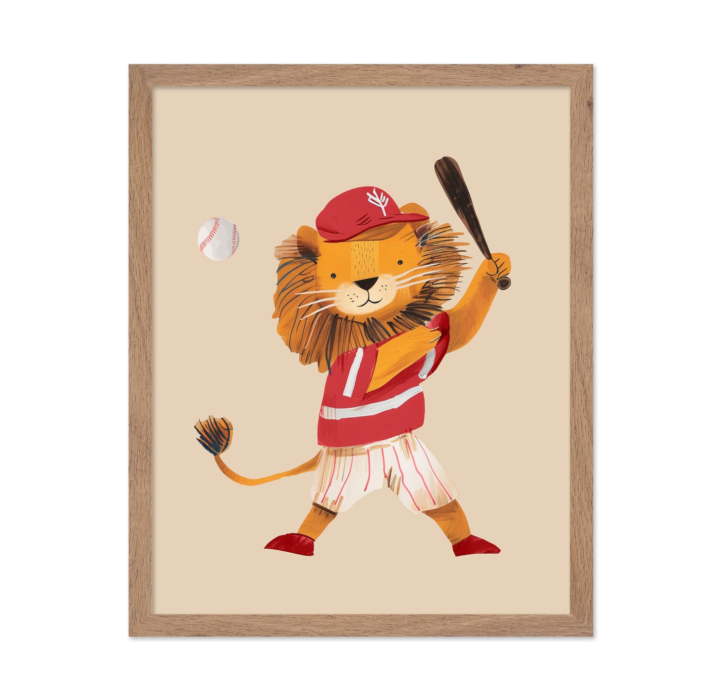 Whimsical Lion No1