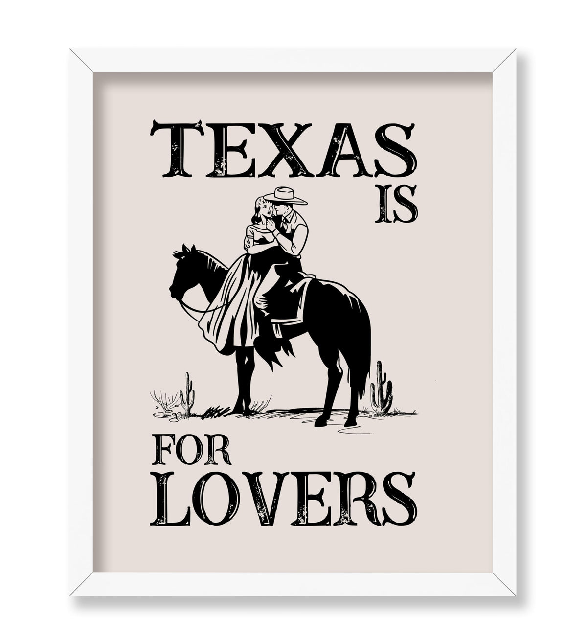 Beige Texas Is For Lovers