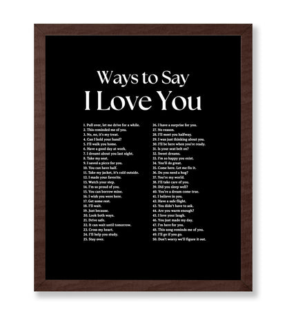 Ways To Say I Love You No6