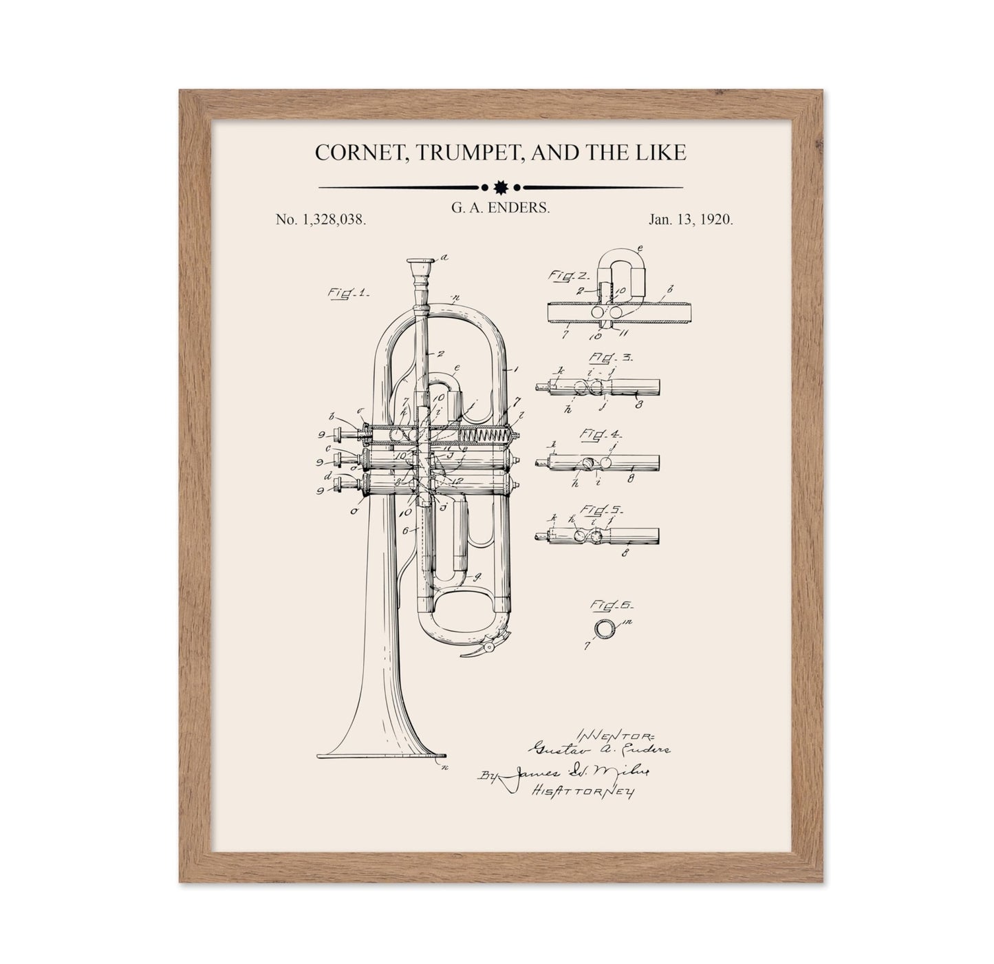 Trumpet Blueprint No1
