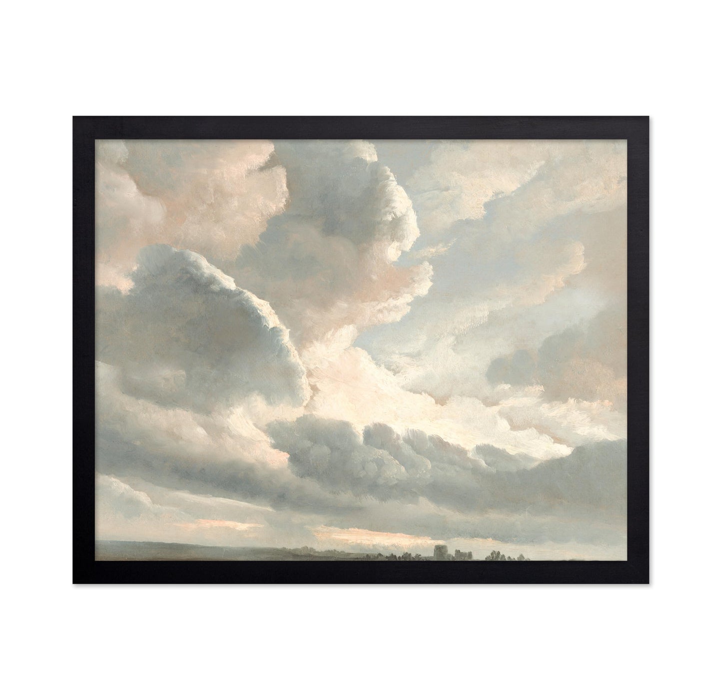 Study of Clouds with a Sunset