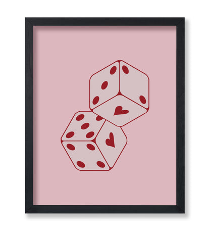 Chic Heart Dice