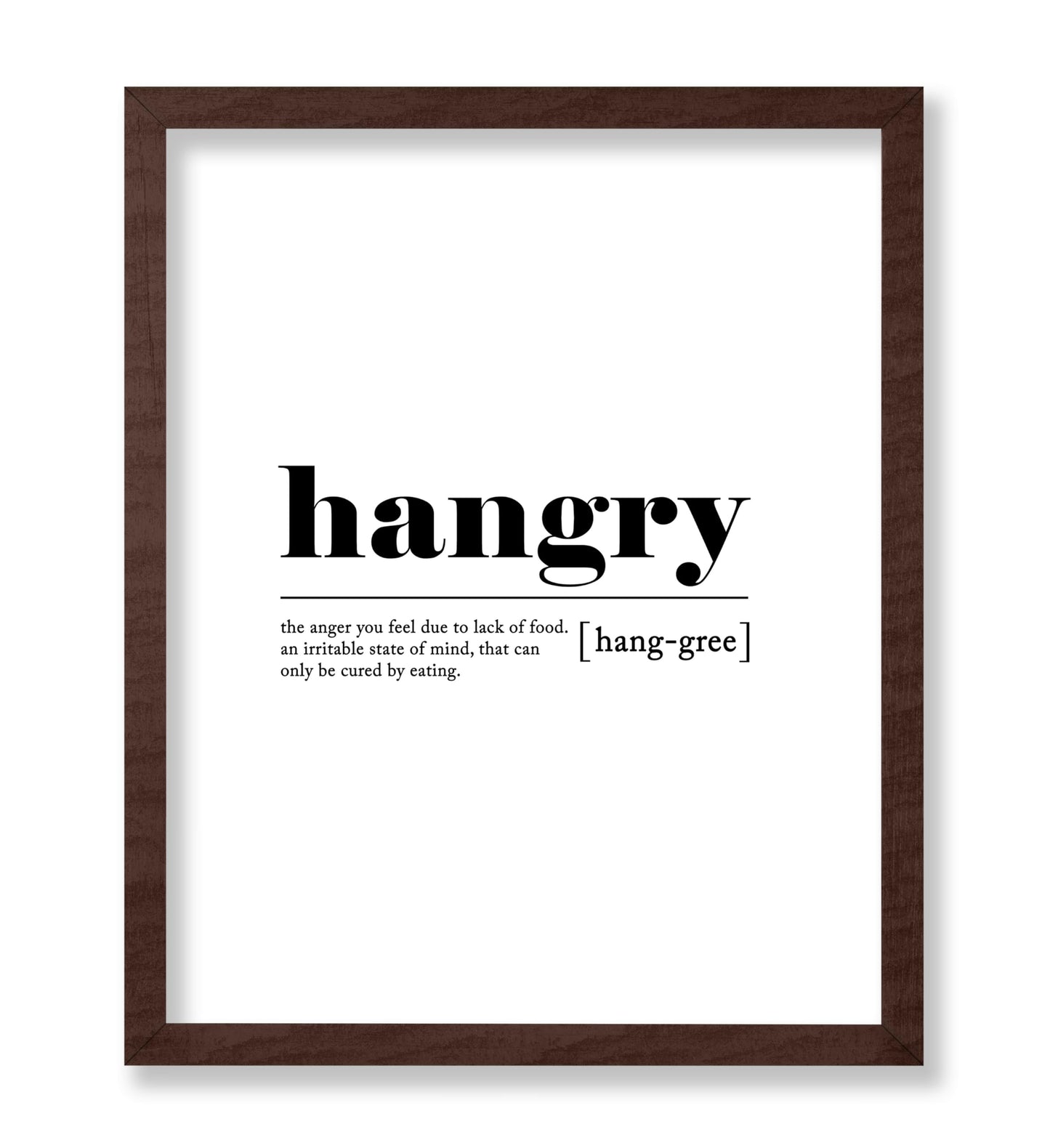 Definition of Hangry