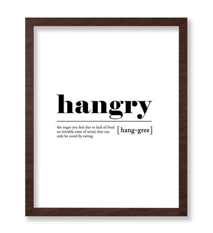 Definition of Hangry