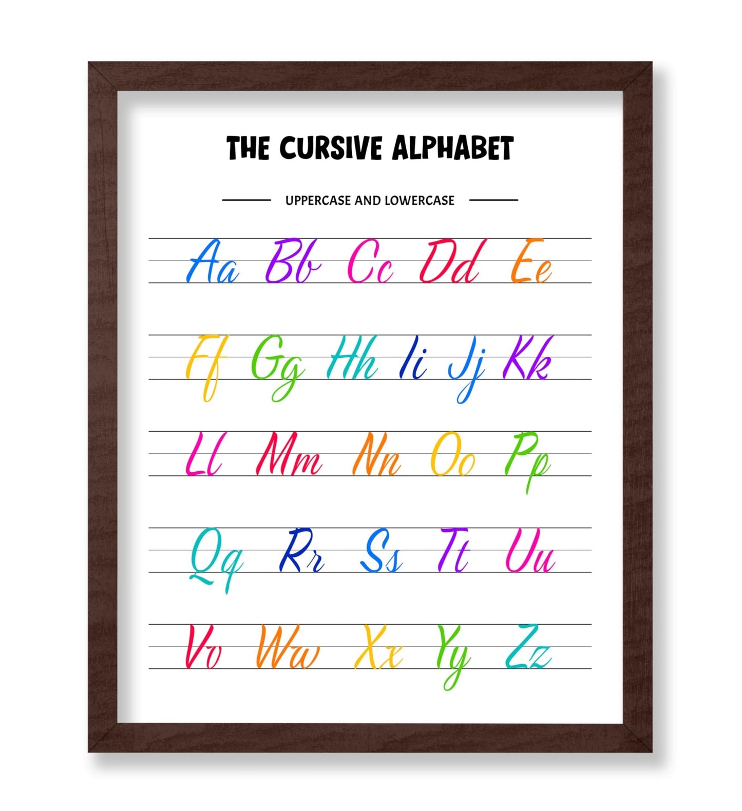 Cursive Alphabet