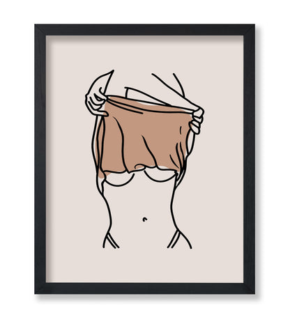 Woman Get Naked