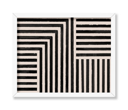 Geometric Line Drawing No1