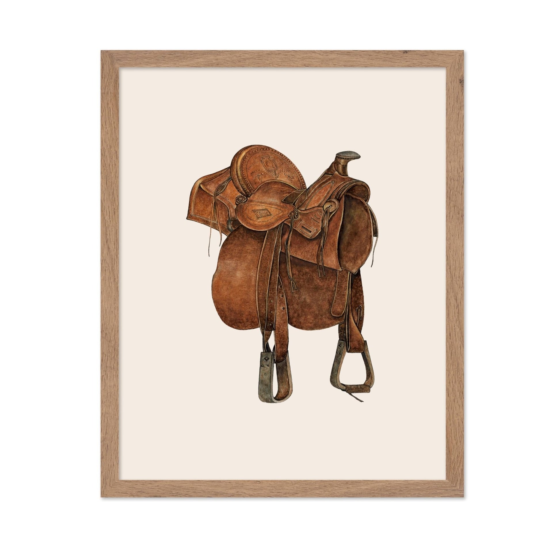 Leather Horse Saddle