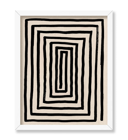 Thick Black Line Drawing