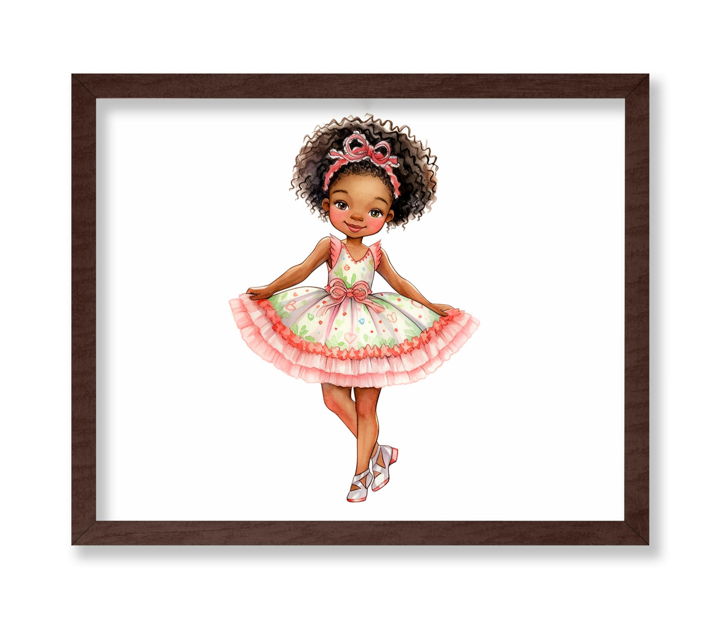 Little Black Ballerina Girl No3