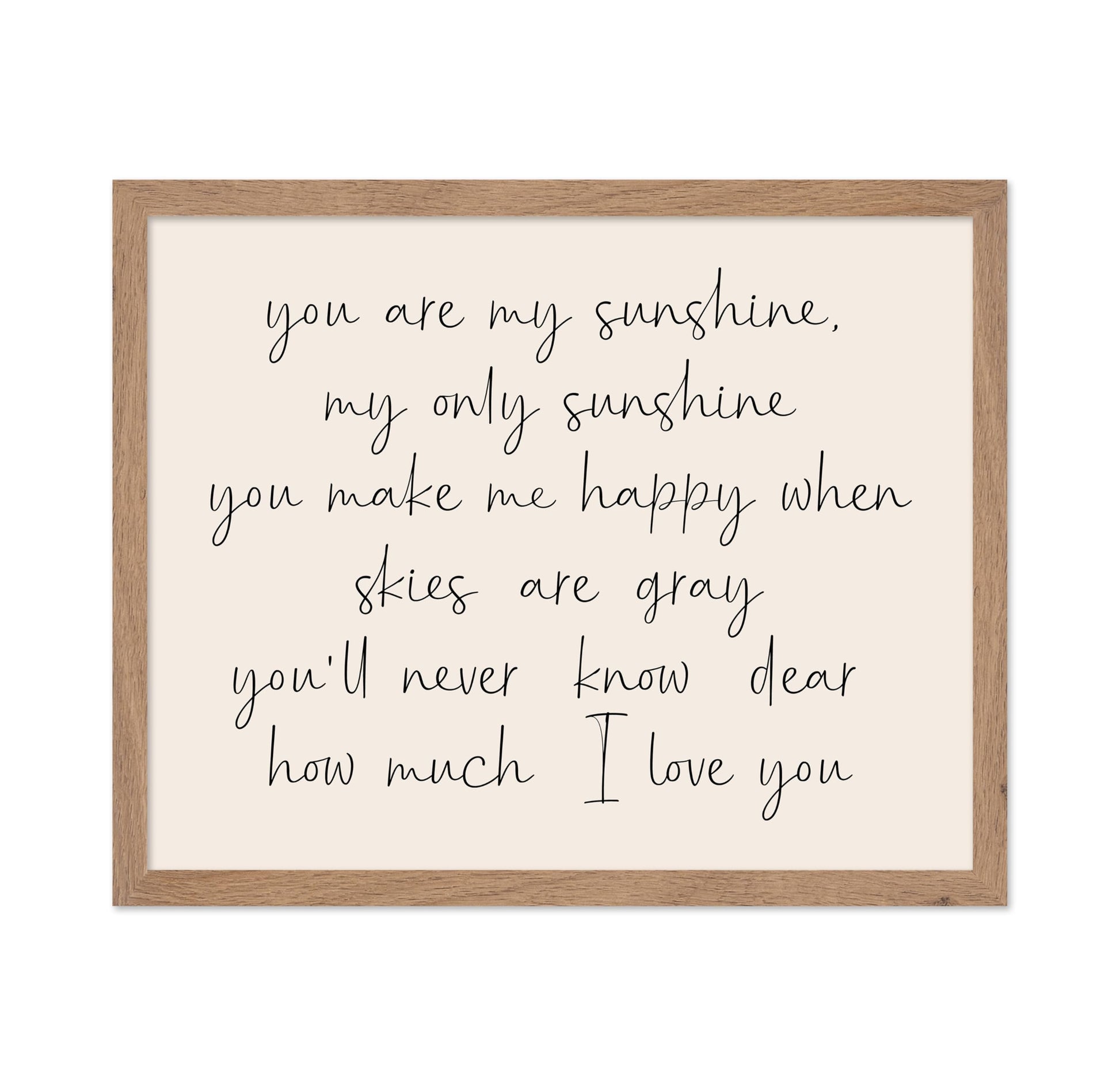 You Are My Sunshine No5
