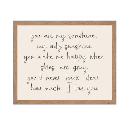 You Are My Sunshine No5