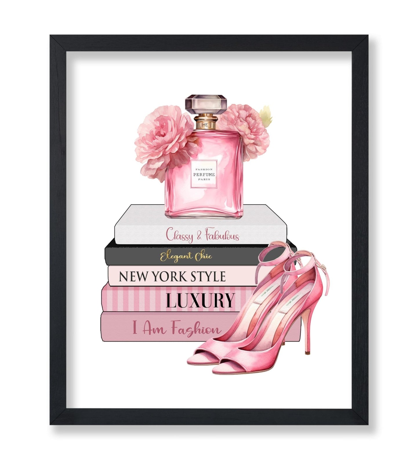 Pink Perfume and Heels