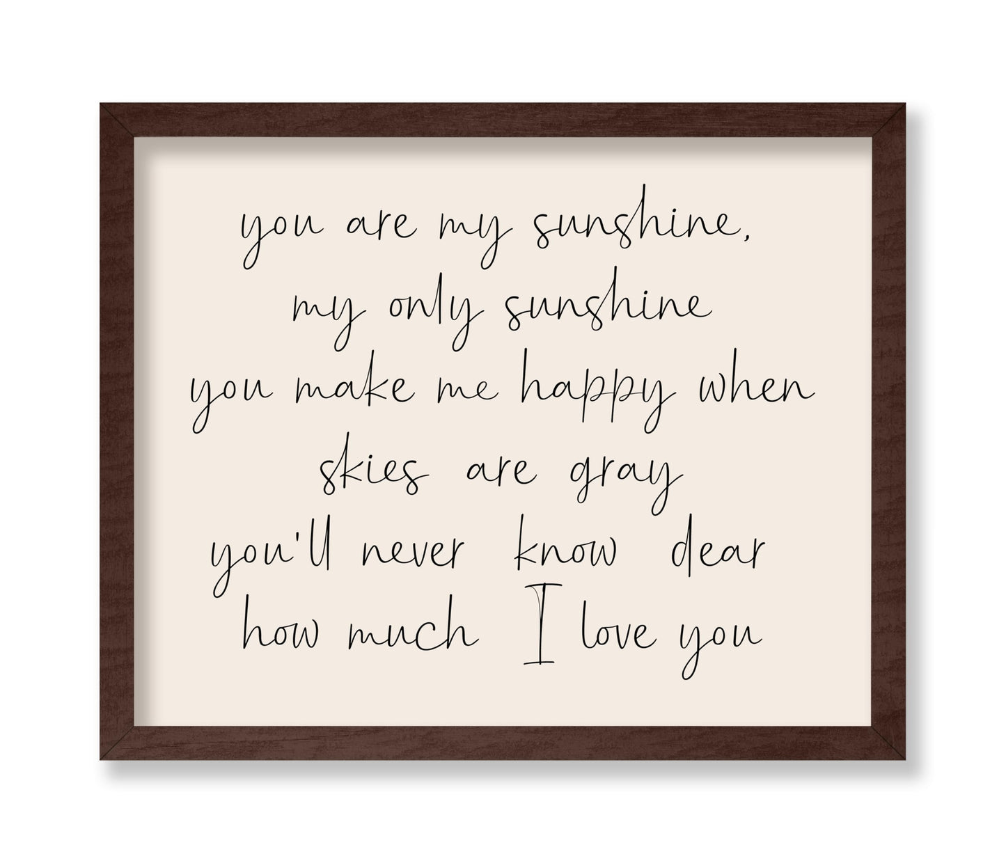 You Are My Sunshine No5