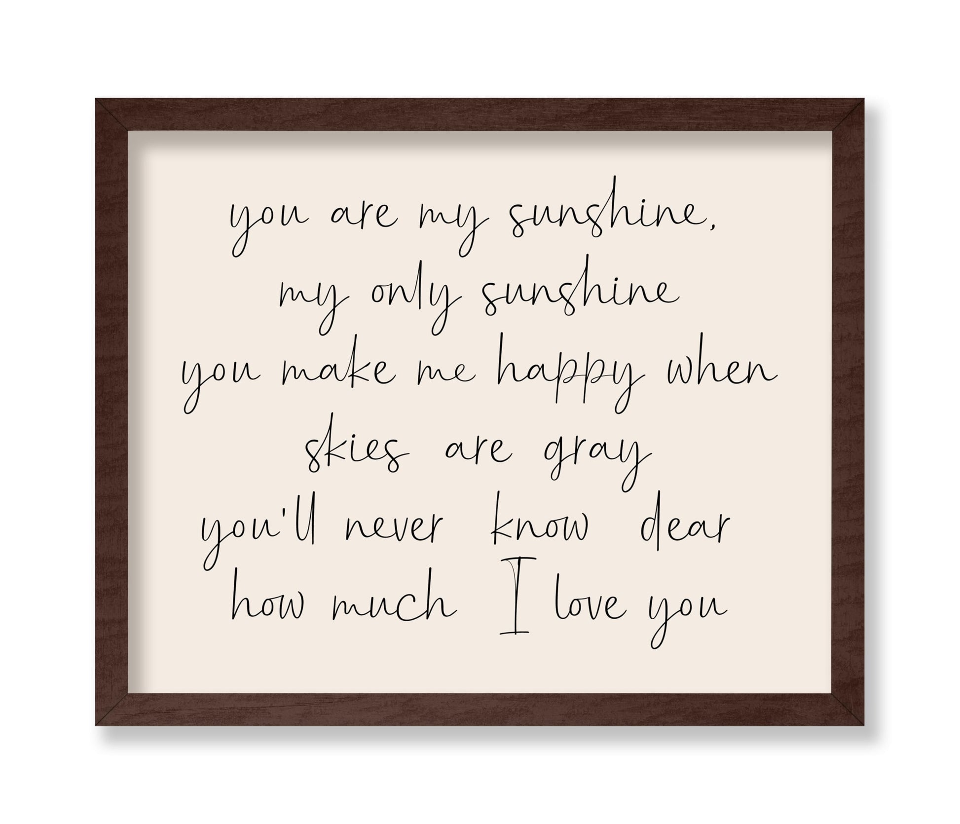 You Are My Sunshine No5