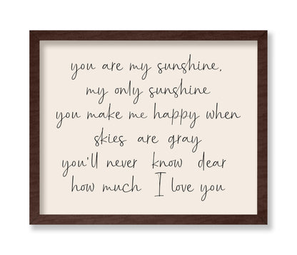 You Are My Sunshine No5