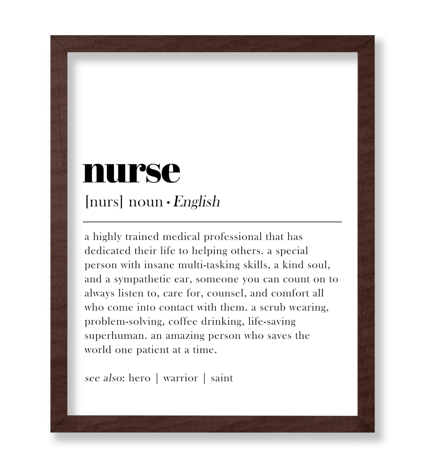 Definition of Nurse