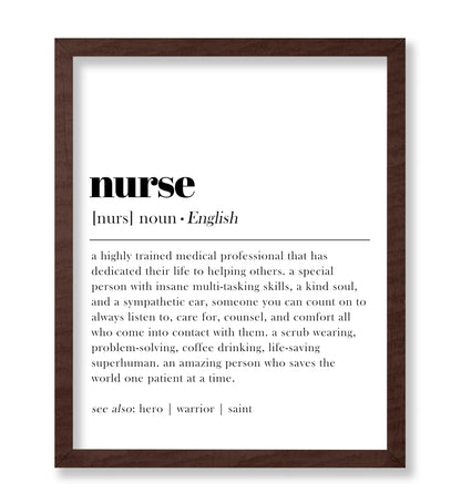 Definition of Nurse