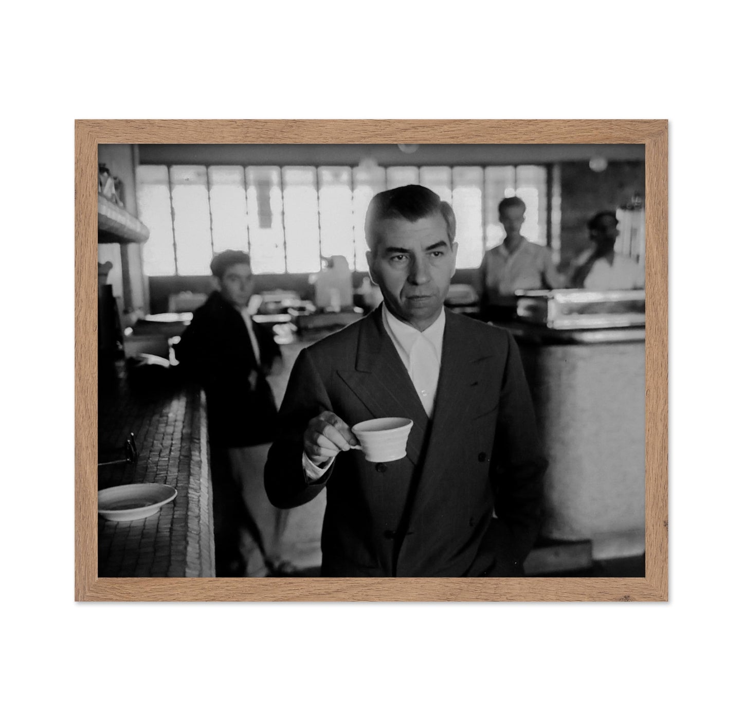 Gentleman Having a Cup of Joe