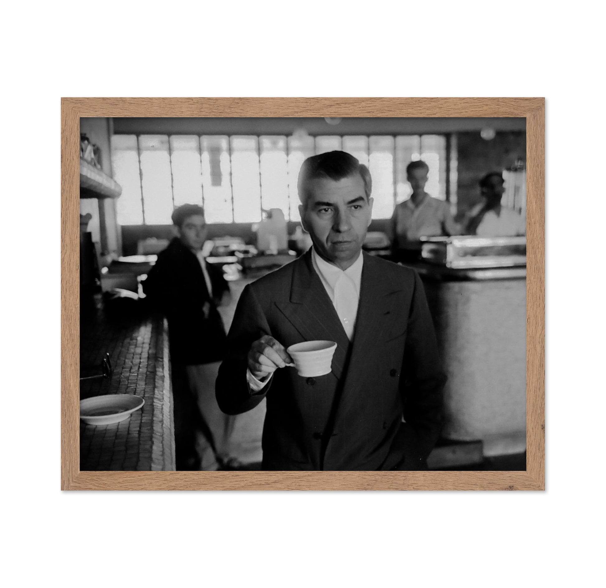 Gentleman Having a Cup of Joe
