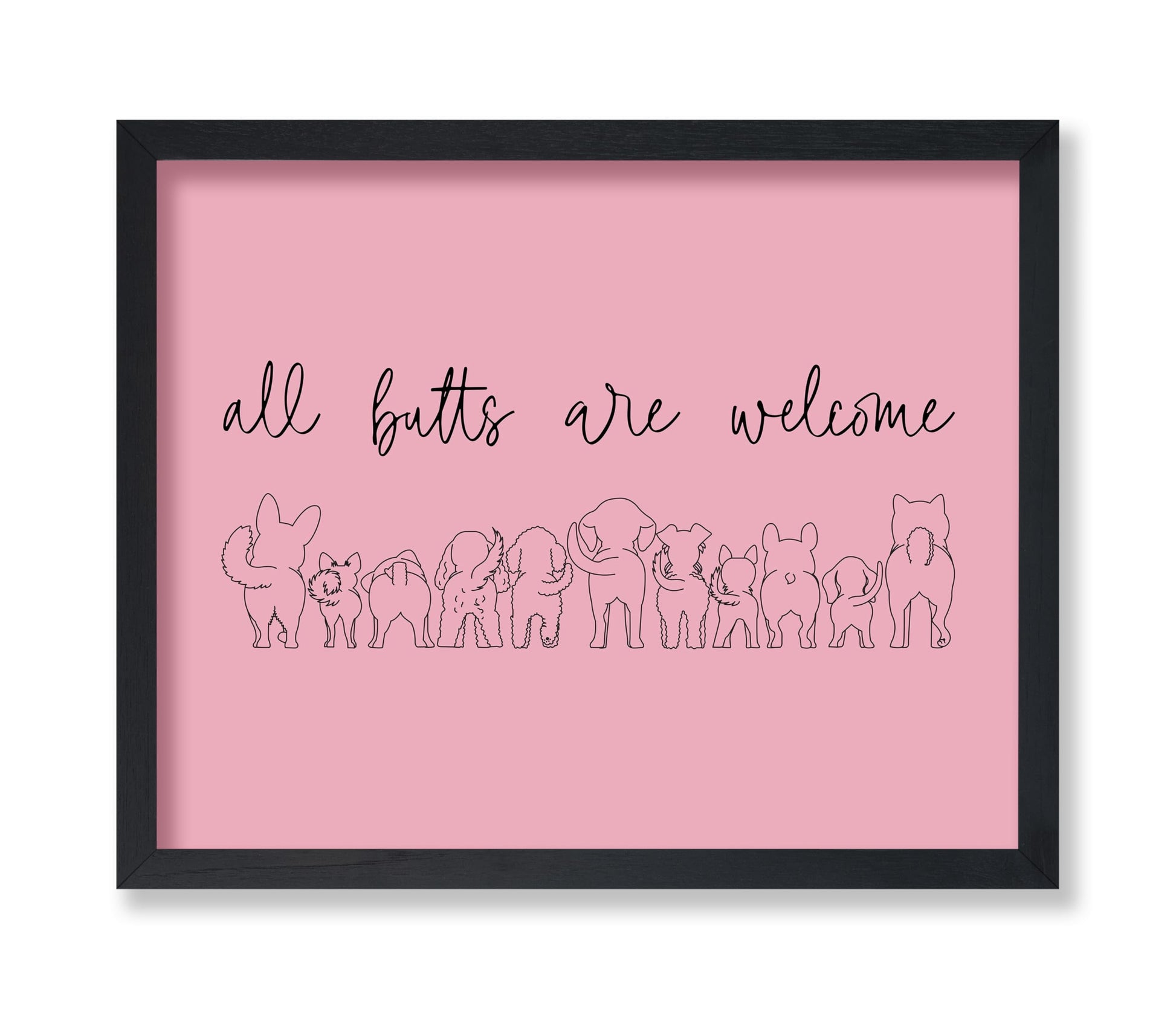 All Butts are Welcome No3