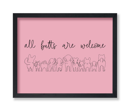 All Butts are Welcome No3