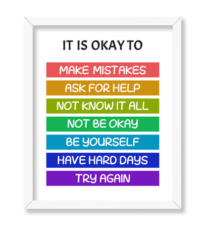 It's Ok To Make Mistakes No1