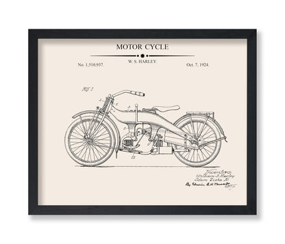 Motorcycle Blueprint No3
