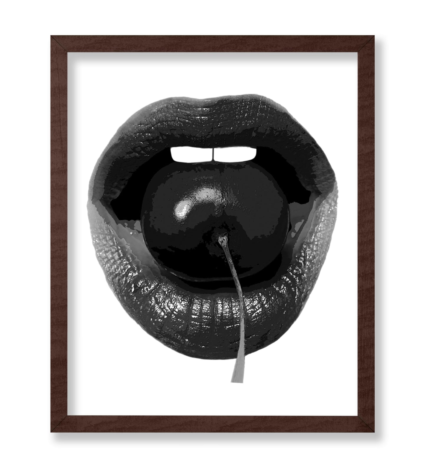 Cherry on Lips