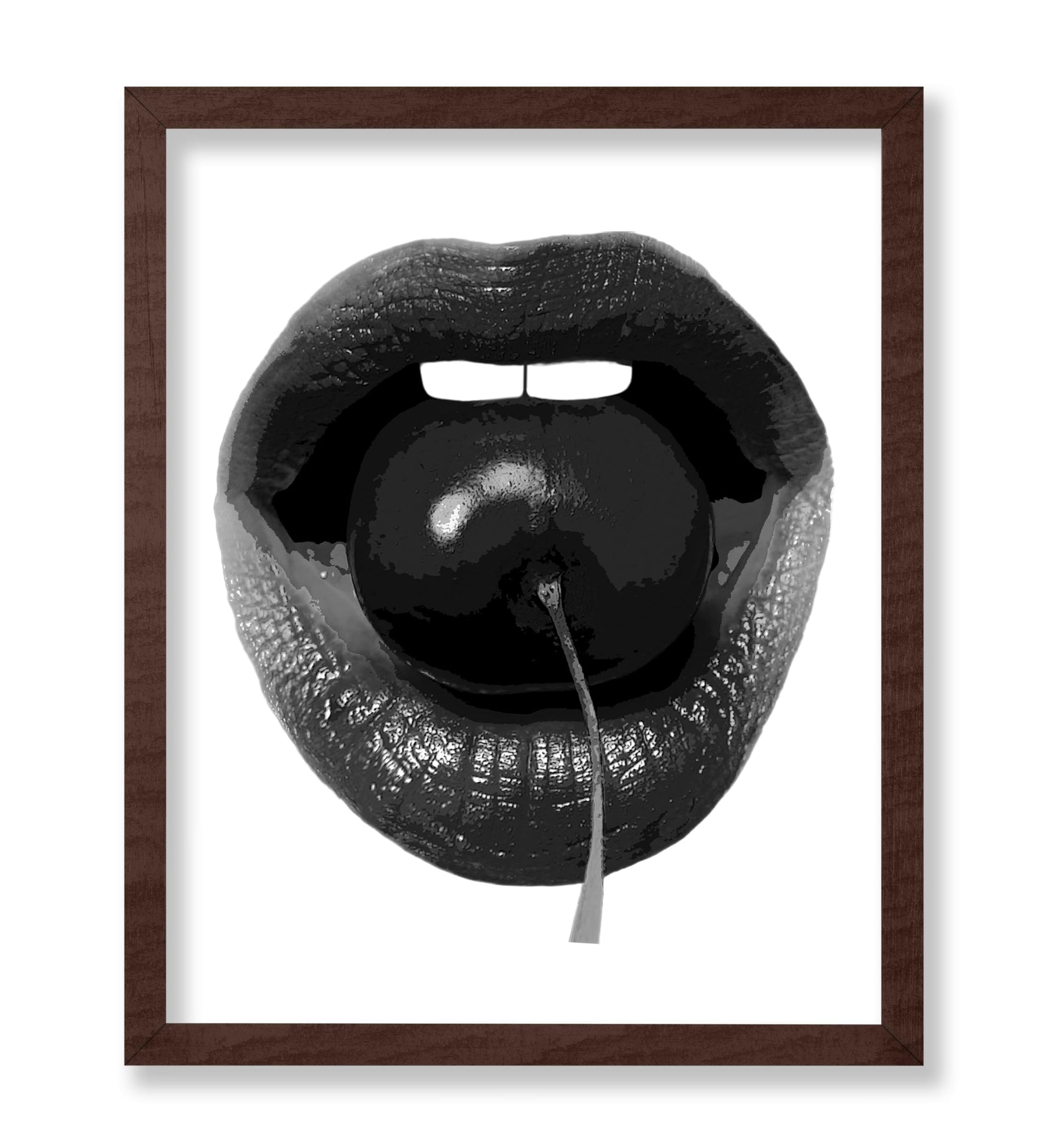 Cherry on Lips