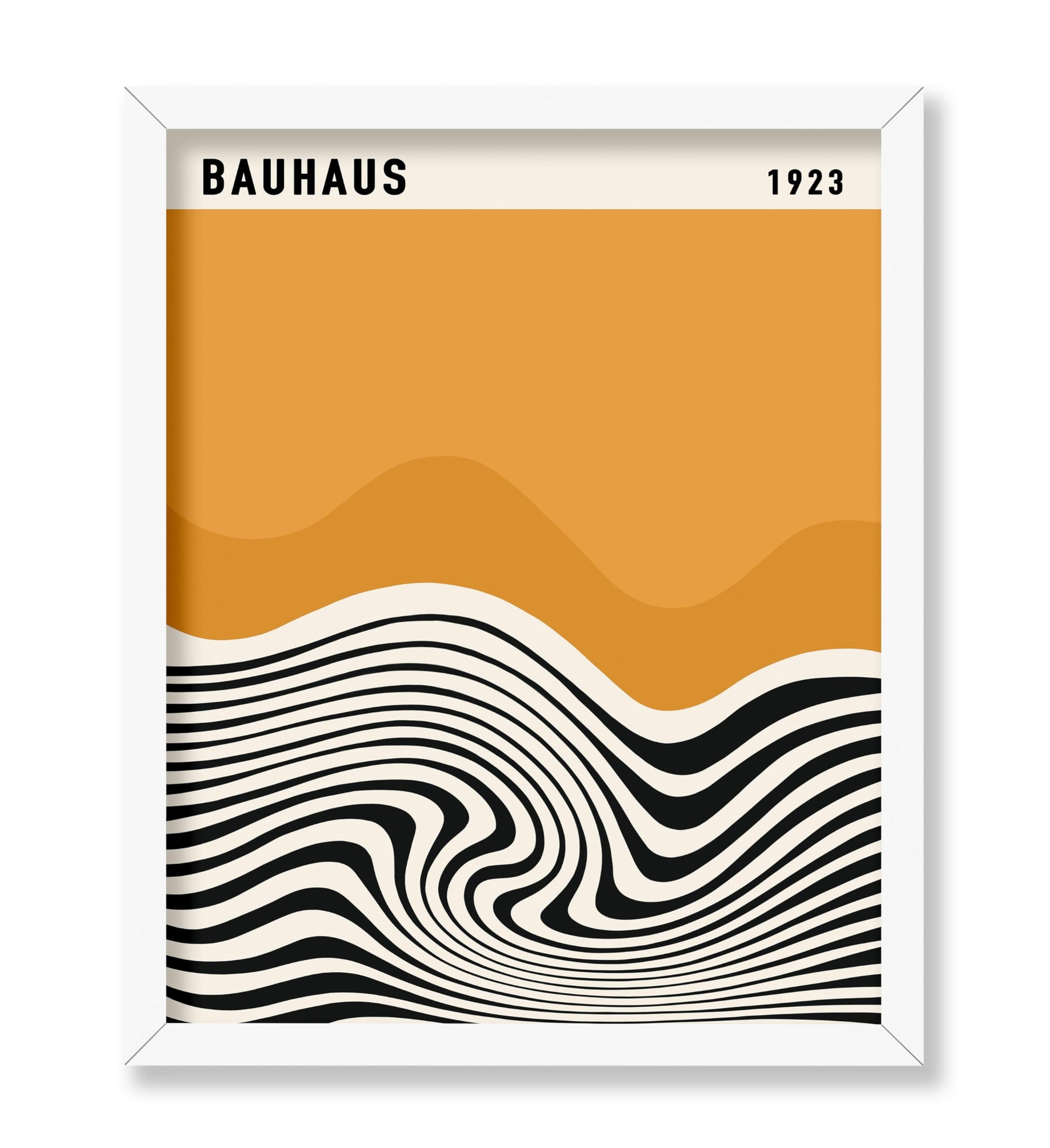 Bauhaus Wavy Lines