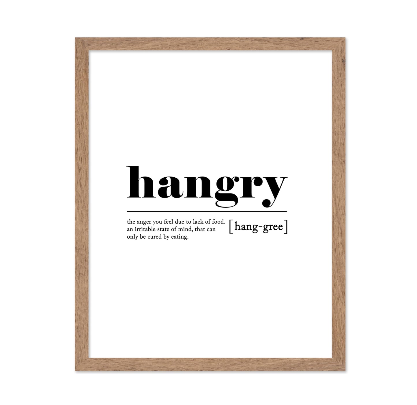 Definition of Hangry