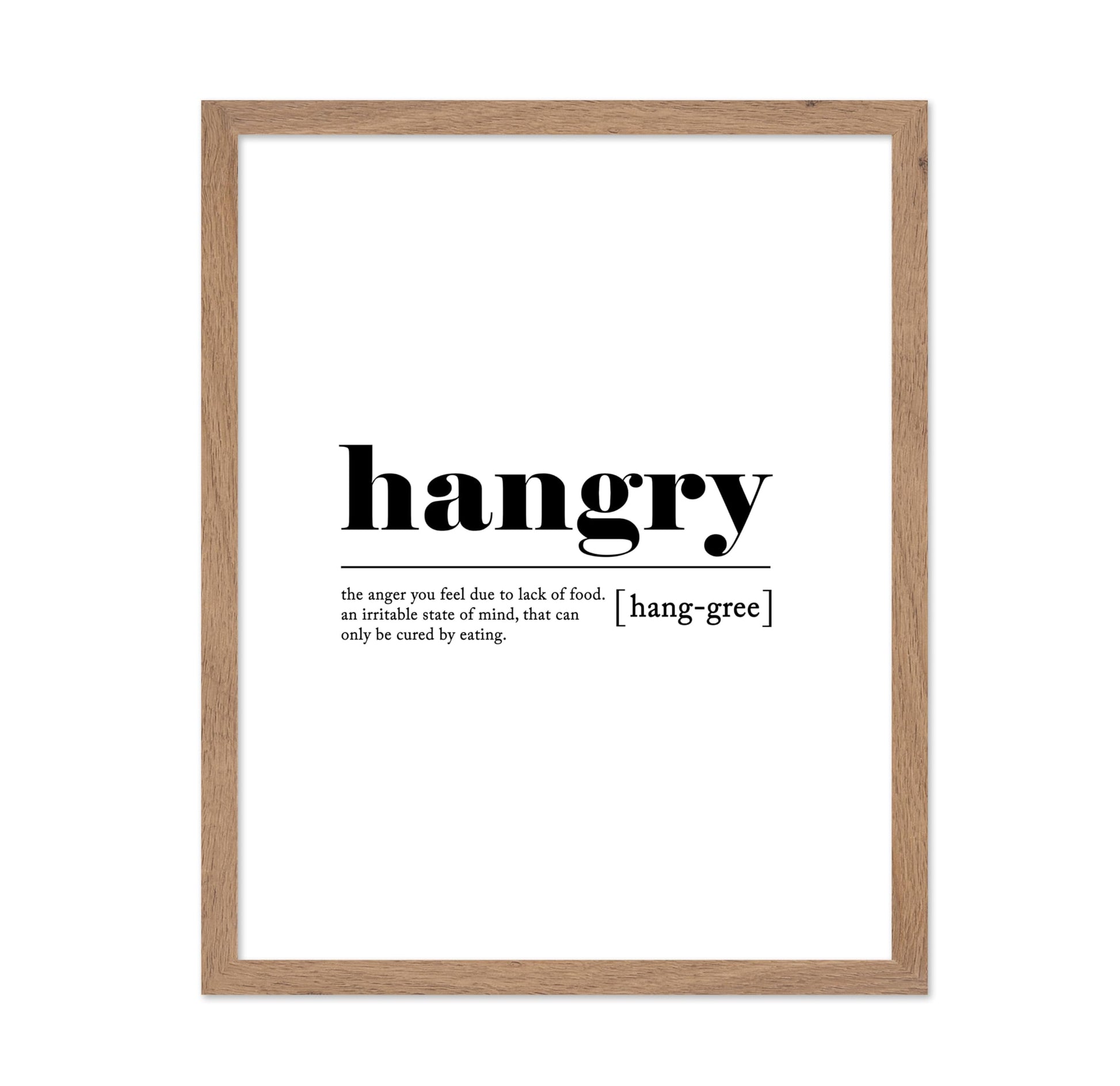 Definition of Hangry