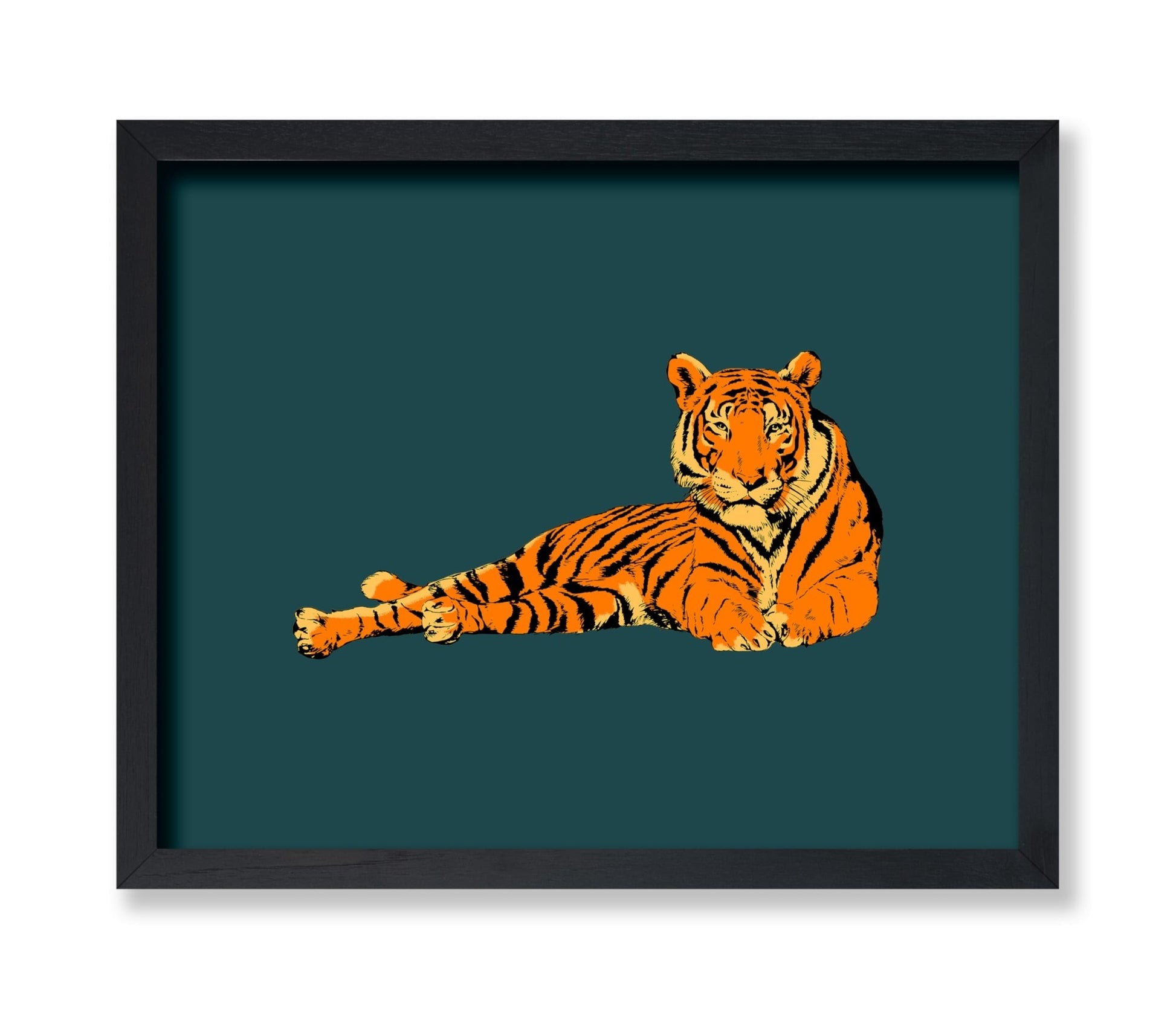 Lying Tiger No1