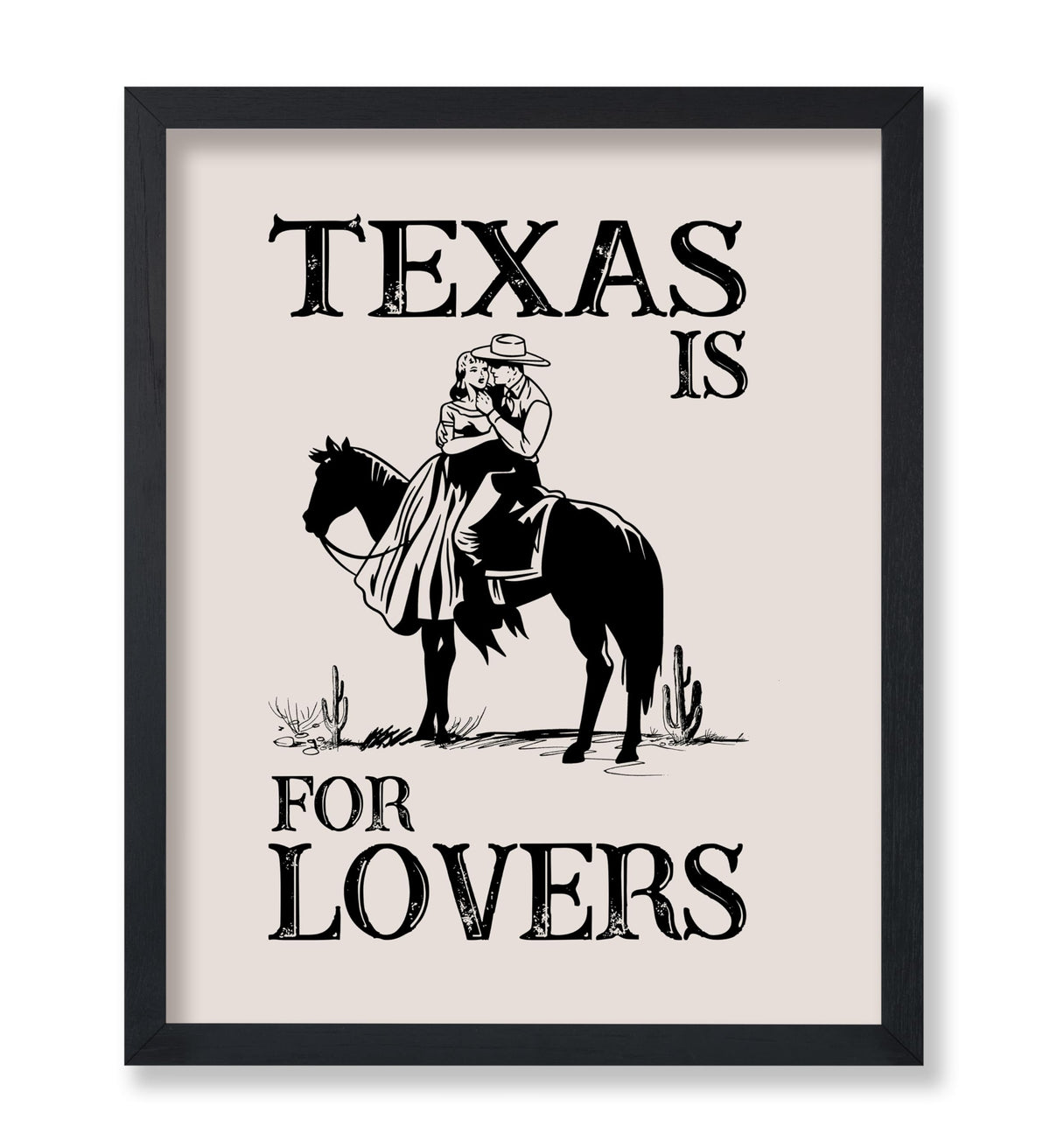 Beige Texas Is For Lovers