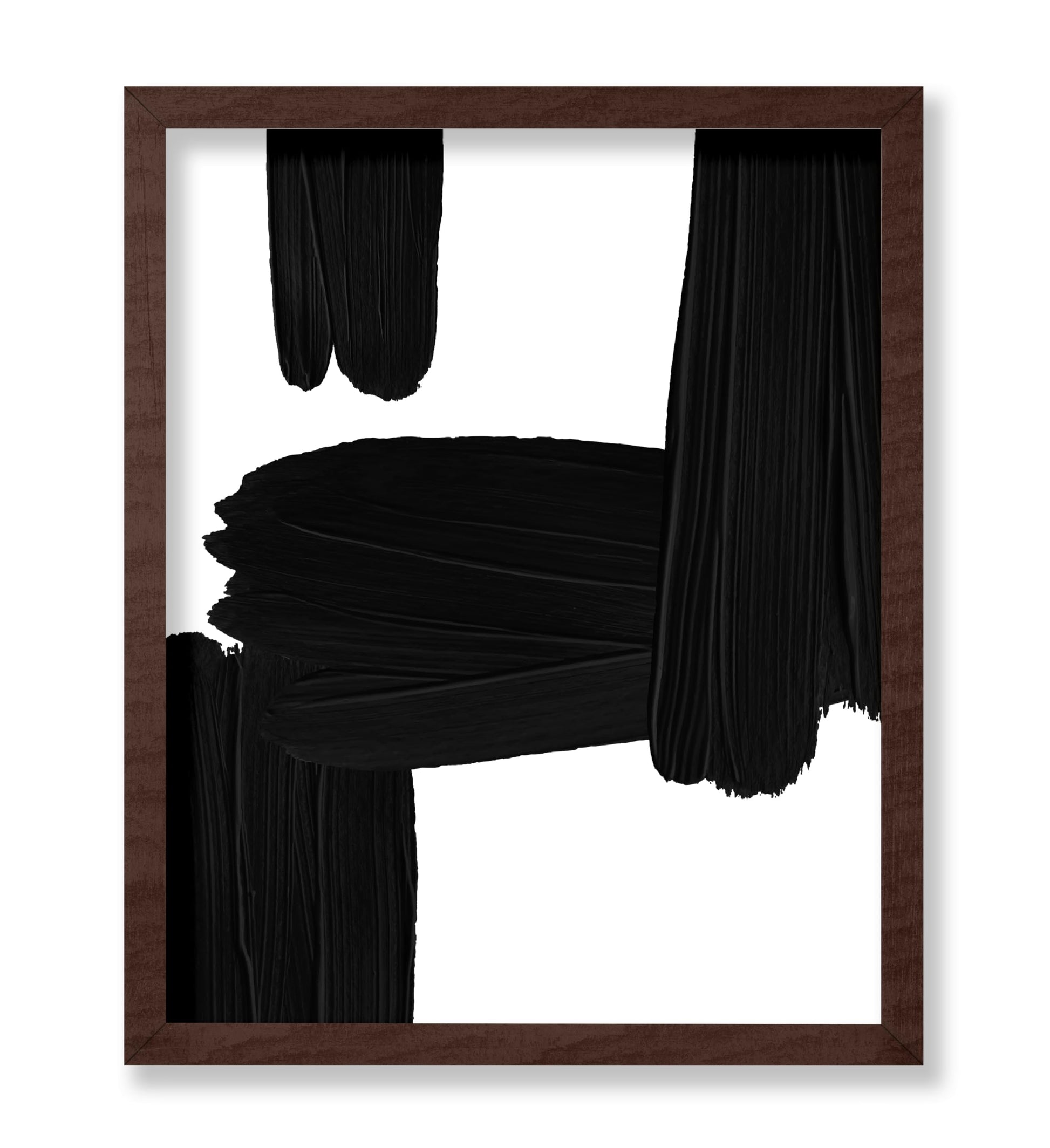 Black Paint Strokes